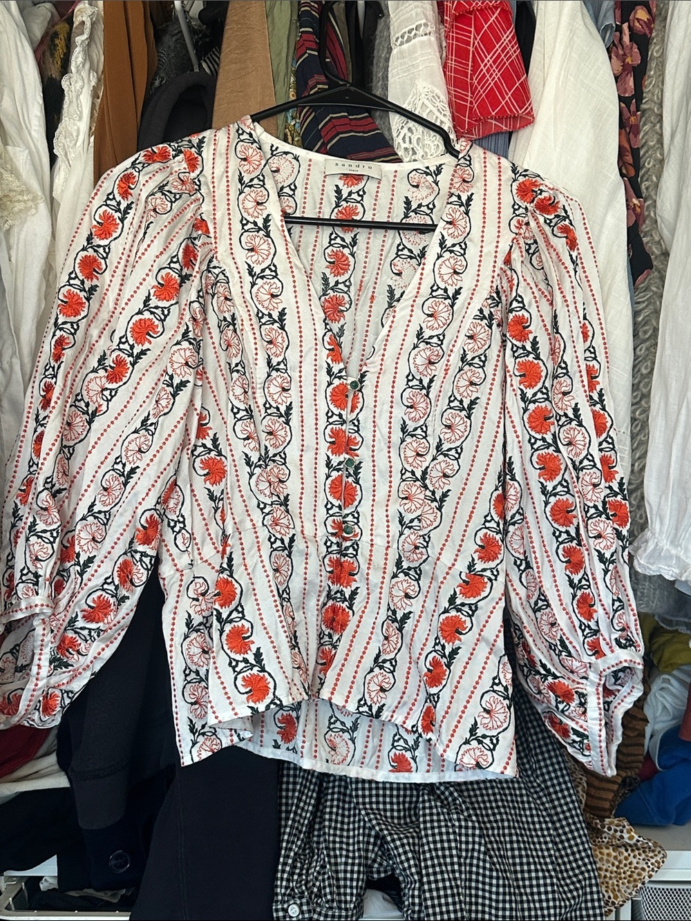 Sandro blouse